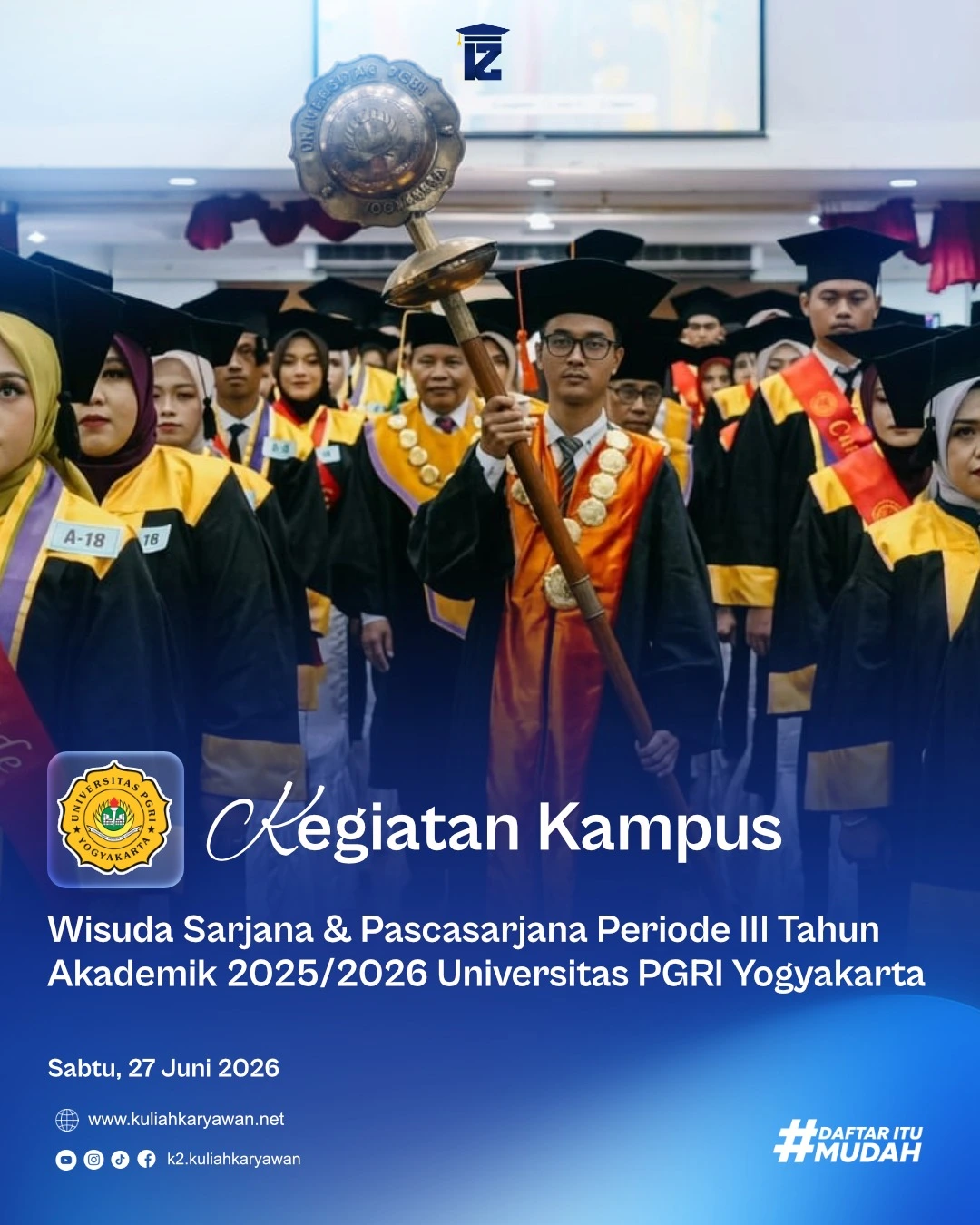 WISUDA SARJANA  & PASCASARJANA PERIODE III TA 2025/2026